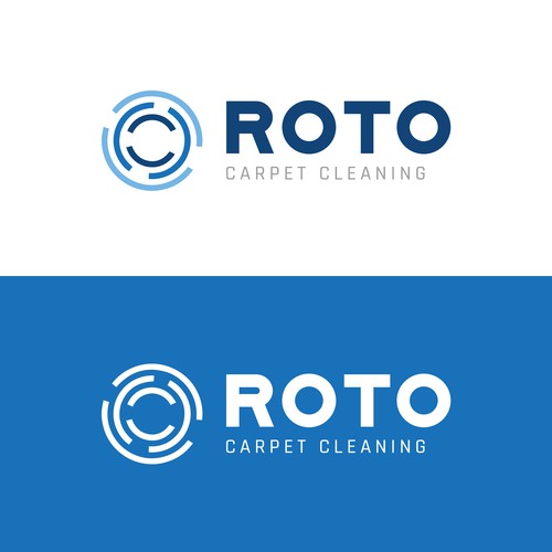 Roto Carpet Cleaning Logo Desing