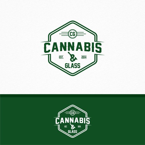 Create a logo for a recreational marijuana / cannabis (Cannabis & Glass) company!