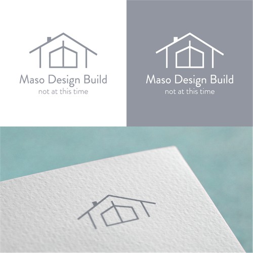 Modern minimalist logo design  for real estate