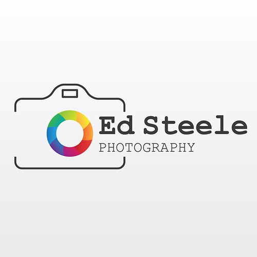 Design a logo for a creative music photographer