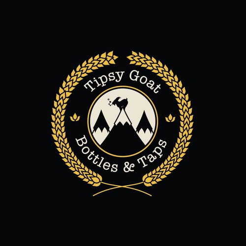 Playful logo for brewery