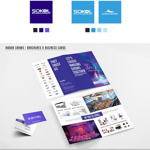 Sokol Entertainment - Brand redesign