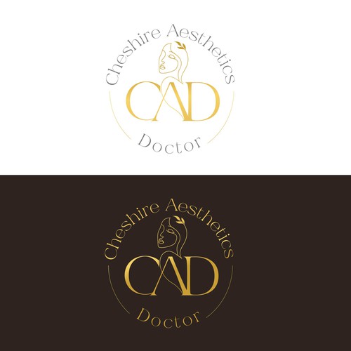 Premium Aesthetics Doctor logo concept