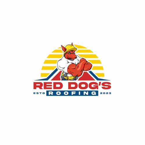 Roofing maintenance logo