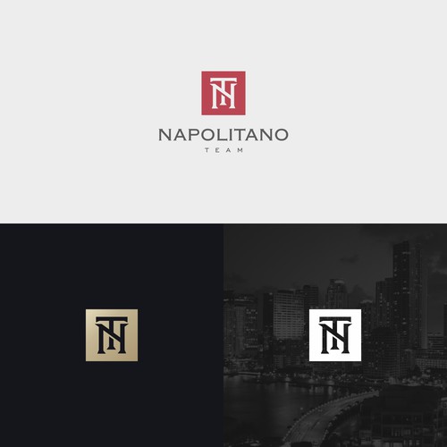 logo for real estate agency team