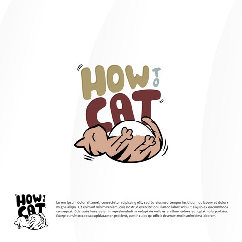 Logo concept for How To Cat