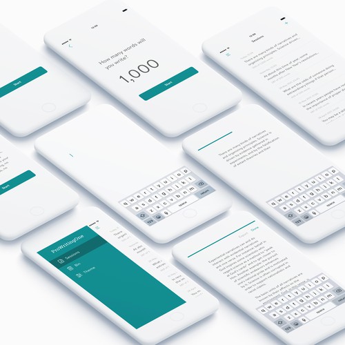 Writing App Concept