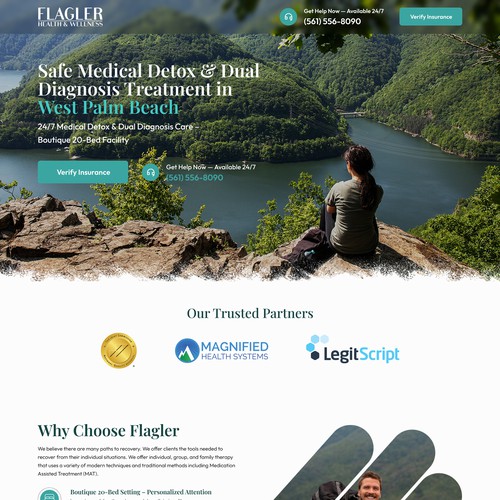 Flagler Recovery — Medical Detox & Dual Diagnosis Treatment Website