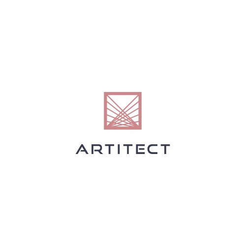 Logo design for Artitect, a  modern interior design and real estate firm.