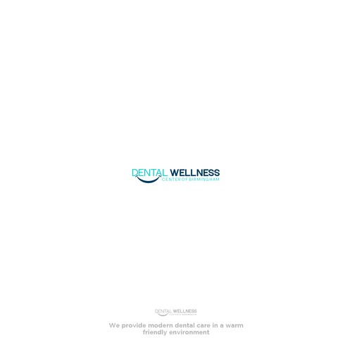 Dental Wellness logo concept