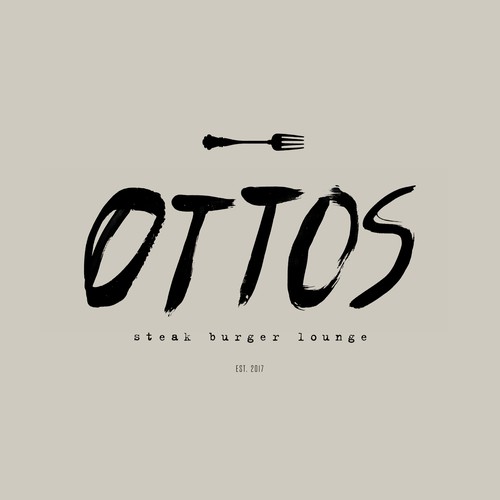 Ottos restaurant logo concept
