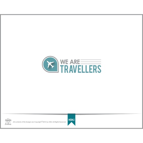 Flat minimal design Logo for a Travel website! (travelling, adventure, modern, backpackers, globe)