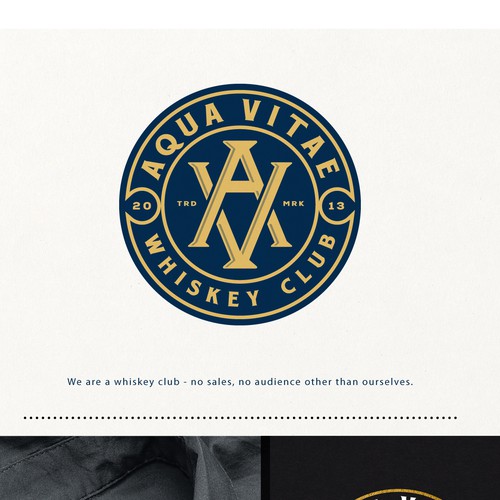 Logo Design for Whiskey Club