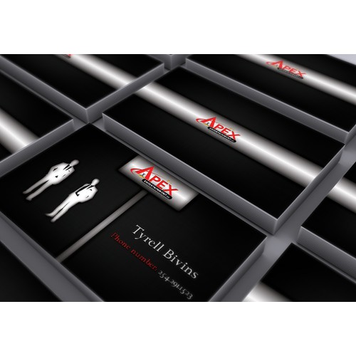 Apex Ent business card