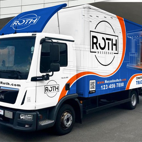 Creative Truck wrap Design
