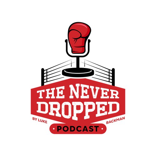 The Never Dropped Podcast logo