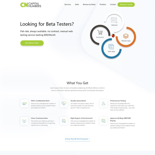 Conversion Oriented Landing Page Design Needed