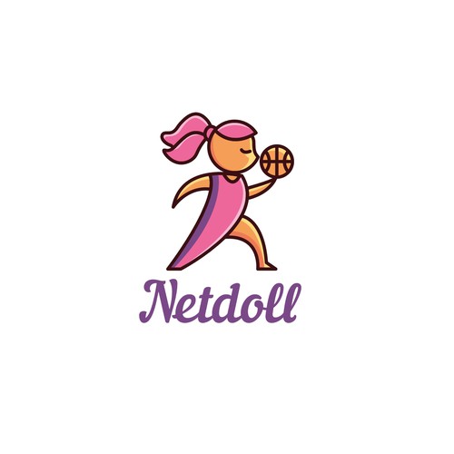 Logo for sports dolls