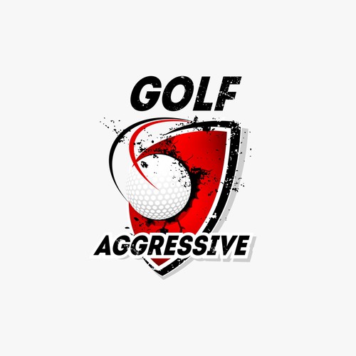 Golf Aggressive Needs a NEW Stylish and BOLD Logo