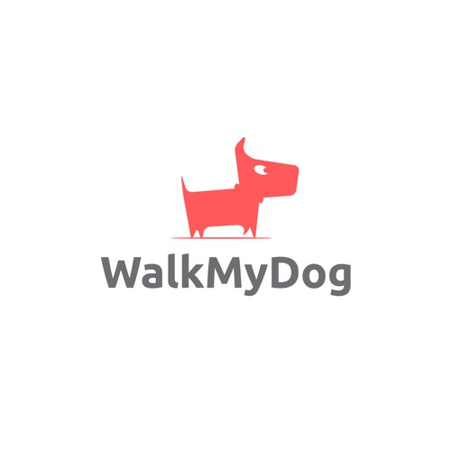 Walk my dog logo