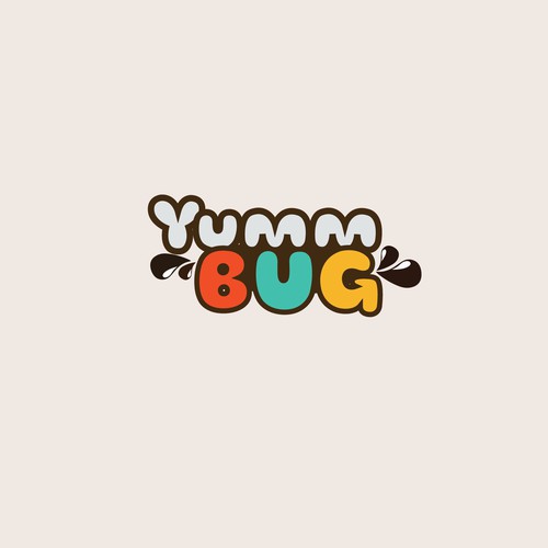 Logo design for insects-based sweet brand