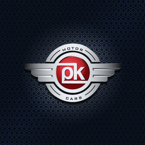 Create the next logo for PK Motor Cars