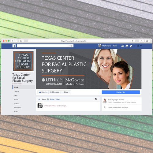 Texas Center for Facial Plastic Surgery Facebook cover
