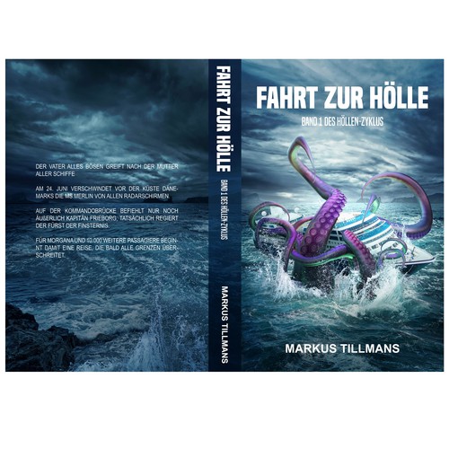 Fahrt zur Hölle Book Cover design