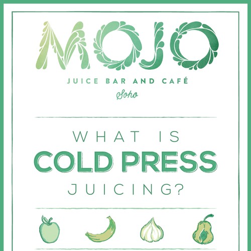 Appealing & Informative Infographic About Cold Press Juice