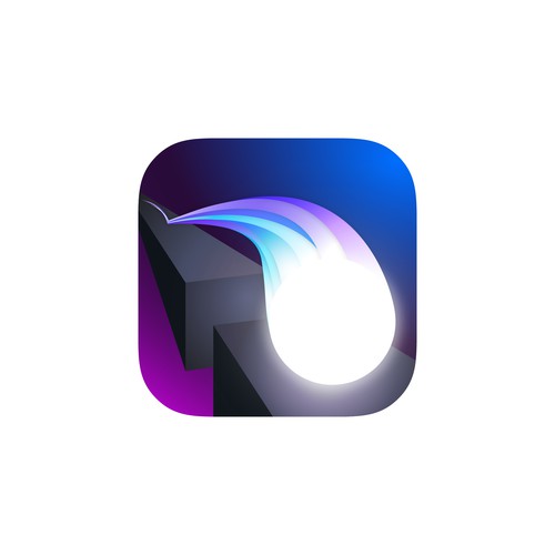 App Icon for a Mobile Game: "Sphere of Plasma"