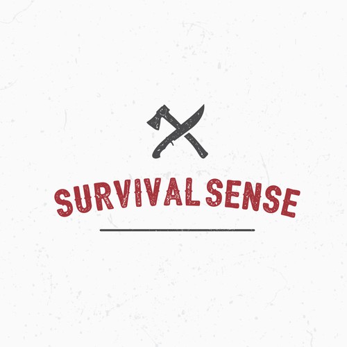 Create a visually appealing logo for Survival Sense