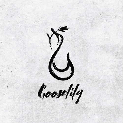 Goose and lily logo
