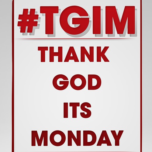 Bold Book Cover - #TGIM Thanks God It's Monday