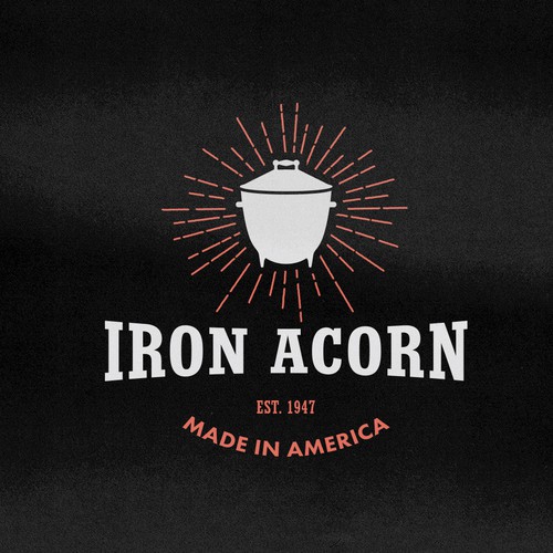 Logo for an American BBQ company