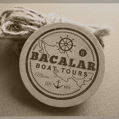 Logo for boat tours in Mexico