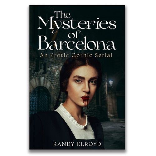 Gothic book cover design