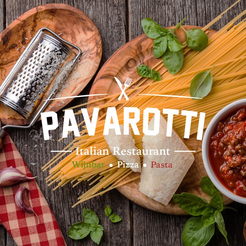 Logo design for "Pavarotti"