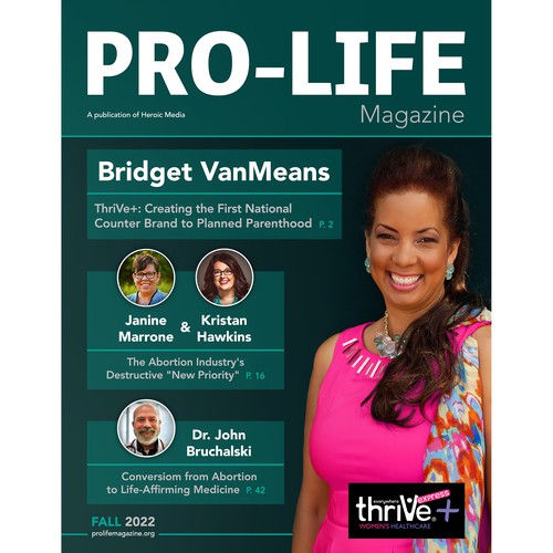 Cover for the PRO-LIFE Magazine