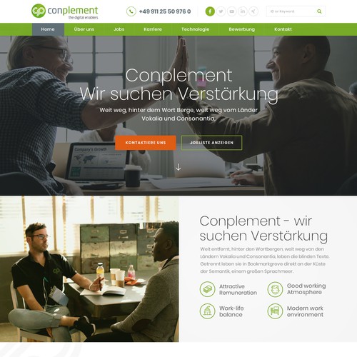 Conplement career website