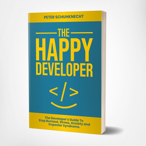 Book Cover concept for The Happy Developer