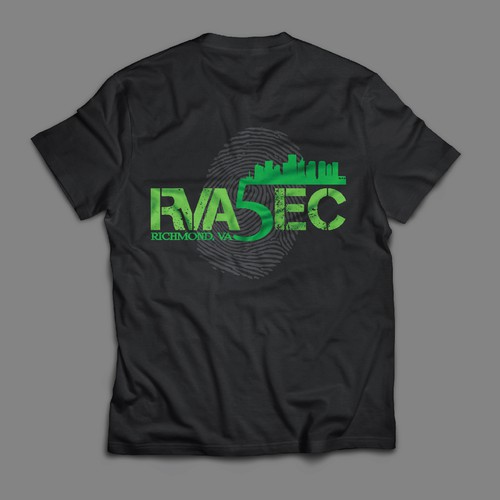 T-shirt design for Security conference 