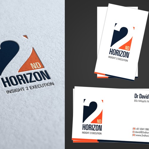 2nd Horizon Pty Ltd needs a new logo and business card