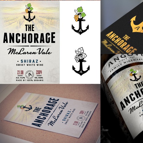 Wine label.
