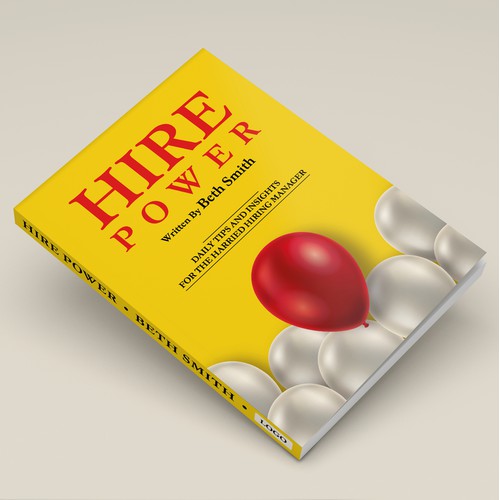 Hire Power Book Cover Design Concept