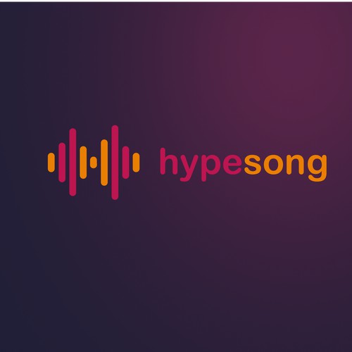 Online music platform logo