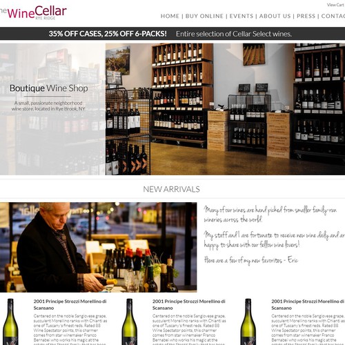 Local Wine Store with E-commerce