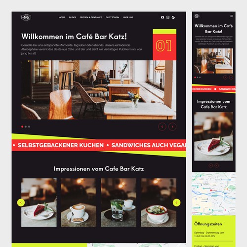 Caffe Landing Page