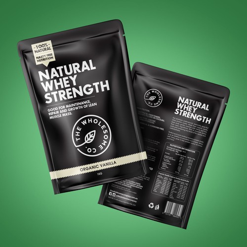 Packaging Design for Whey Product