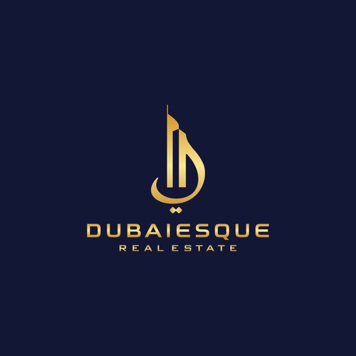 Design a Chic LOGO for Dubaiesque Real Estate - Dubai Bling, Boldness, Exclusive Iconic Living