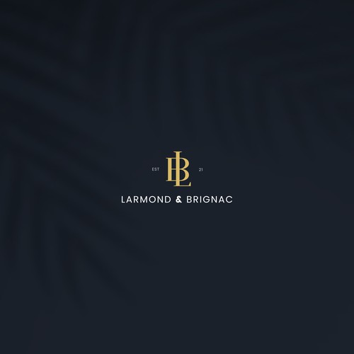 LB Monogram logo for Law firm